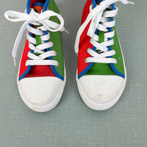 Nintendo Super Mario Bros High Top Luigi and Mario Sneakers 1