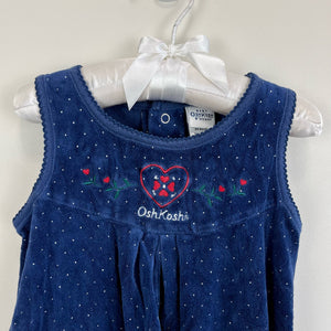 Vintage OshKosh B'gosh Navy Jumpsuit 6-9 Months