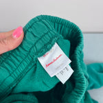 Load image into Gallery viewer, Hanna Andersson Slim Fit French Terry Double Knee Sweatpants Green 90 cm 3T
