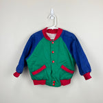 Load image into Gallery viewer, Vintage M.P.S. Pourquoi? Reversible World Map Jacket 4T
