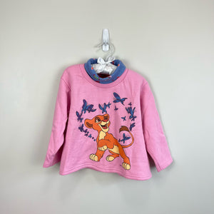 Vintage The Lion King Simba's Pride Sweatshirt 4T USA