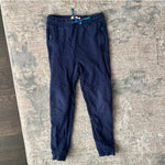 Load image into Gallery viewer, Mini Boden Warrior Knee Joggers Sweatpants Navy Blue 7
