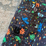 Load image into Gallery viewer, Burton Maven Toddler Bib Snow Pants Monster Print 2T
