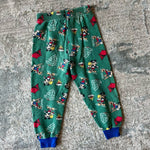 Load image into Gallery viewer, Vintage Mickey's Stuff for Kids Green Camping Sweatsuit 3T USA
