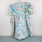 Load image into Gallery viewer, Vintage Winnie the Pooh Floral Lace Ruffle Dress 6 NWT USA
