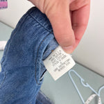 Load image into Gallery viewer, Vintage 90s Looney Tunes Tweety Bird Cheer Denim Jumper Dress 6 USA
