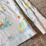 Load image into Gallery viewer, TBBC Sutton's Sweet Dream Pajamas Set Play in the Puddles with Worth Avenue White 8
