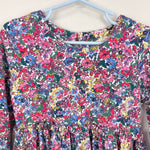 Load image into Gallery viewer, Joules Hampton Long Sleeve Paperbag Waist Jersey Dress Ditsy Floral 116 cm 6
