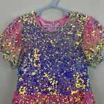 Load image into Gallery viewer, Lola and the Boys Sequin Ombre Dress 10
