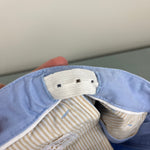 Load image into Gallery viewer, TBBC Critter Charlie's Chinos Beale Street Blue with Fish Embroidery 7

