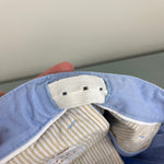 Load image into Gallery viewer, TBBC Critter Charlie's Chinos Beale Street Blue with Fish Embroidery 7
