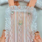 Load image into Gallery viewer, Vintage Lace Ruffle Sunsuit Romper Baby Girl

