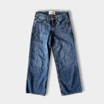 Load image into Gallery viewer, Abercrombie Kids Low Rise Baggy Jeans Embroidered Teddy Bear 5/6 Long
