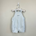 Load image into Gallery viewer, Janie and Jack Dobby Stripe Shortall Romper 12-18 Months
