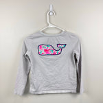 Load image into Gallery viewer, Vineyard Vines Long Sleeve Whale Pocket T-Shirt M 10-12
