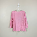 Load image into Gallery viewer, Lilly Pulitzer Girls Londyn Top Coral Reef Tint Large 8-10
