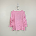 Load image into Gallery viewer, Lilly Pulitzer Girls Londyn Top Coral Reef Tint Large 8-10
