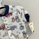 Load image into Gallery viewer, Vintage Carter&#39;s Safari Tour Pajamas 24 Months NWT
