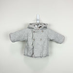 Load image into Gallery viewer, Bonpoint Gray Cardigan and Knit Pants Set 3 Months
