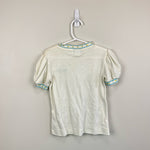 Load image into Gallery viewer, Vintage OshKosh B'gosh Blue Floral Jumper Set 6 USA
