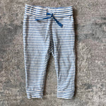 Load image into Gallery viewer, Mini Boden Applique Hoodie &amp; Leggings Set Elizabethan Blue Peeping Animals 2-3
