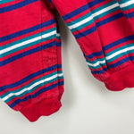 Load image into Gallery viewer, Vintage All Mine Red Striped Race Car Overalls Set 6-9 Months
