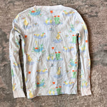 Load image into Gallery viewer, TBBC Sutton's Sweet Dream Pajamas Set Play in the Puddles with Worth Avenue White 8
