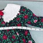 Load image into Gallery viewer, Vintage Carter's Festive Floral Dress 18 Months
