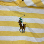 Load image into Gallery viewer, Ralph Lauren Kids Striped Cotton Hoodie Empire Yellow 3T
