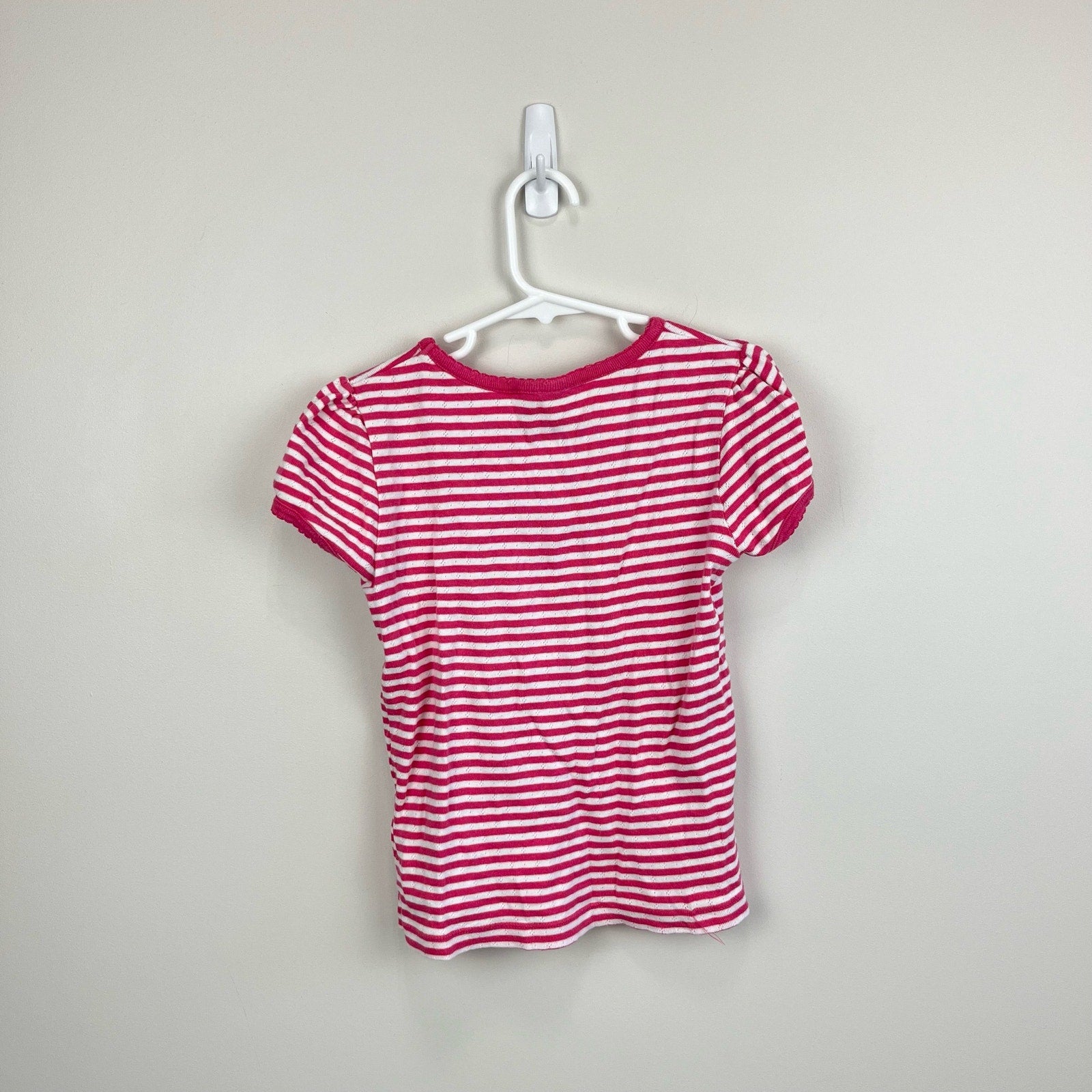 Mini Boden Supersoft Pointelle T-Shirt 7-8