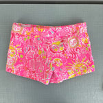 Load image into Gallery viewer, Lilly Pulitzer Little Liza Shorts Pink Pout More Kinis in the Keys 7
