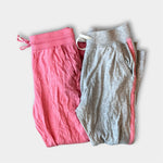 Load image into Gallery viewer, Vineyard Vines Girls' Dreamcloth Joggers Pink Gray Bundle M 10-12
