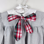 Load image into Gallery viewer, Vintage Nannette Applique Scottie Dog Eyelet Ruffle Dress 18 Months
