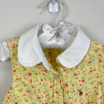 Load image into Gallery viewer, Ralph Lauren Sleeveless Yellow Floral Cotton Shirtdress 4T
