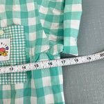 Load image into Gallery viewer, Vintage Esprit Kids D'Amor Green Plaid Button Up Collared Shirt 7-8
