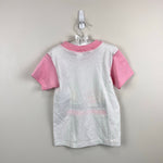 Load image into Gallery viewer, Vintage Breakaway White Pink Neon Puff Paint Sailboat T-Shirt M 6-8 USA
