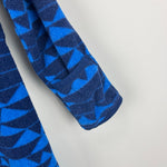 Load image into Gallery viewer, L.L. Bean Printed Fleece Bunting Blue Mountains 3-6 Months
