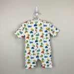 Load image into Gallery viewer, JoJo Maman Bebe Safari Romper Shortall 0-3 Months NWT
