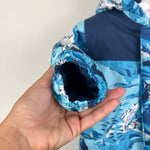 Load image into Gallery viewer, The North Face Baby Freedom Snow Suit Blue Snow Peak Mountains 6-12 Months
