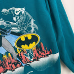 Load image into Gallery viewer, Vintage 90s Teal Green Batman Sweatshirt 7
