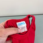 Load image into Gallery viewer, Vintage Carter's Red Sailboat Shortall Romper 12 Months USA
