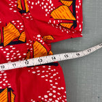 Load image into Gallery viewer, Vintage Esprit Kids Red Sailboat Button Up Collared Shirt Medium
