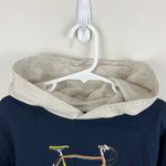 Load image into Gallery viewer, Mayoral Boys Navy Blue Bicycle Hoodie 6
