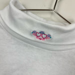 Load image into Gallery viewer, Vintage Oshkosh B'gosh White Heart Turtleneck 6 USA
