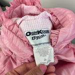 Load image into Gallery viewer, Vintage OshKosh B'gosh Pink Ruffle Bow Windbreaker Jacket Large 6
