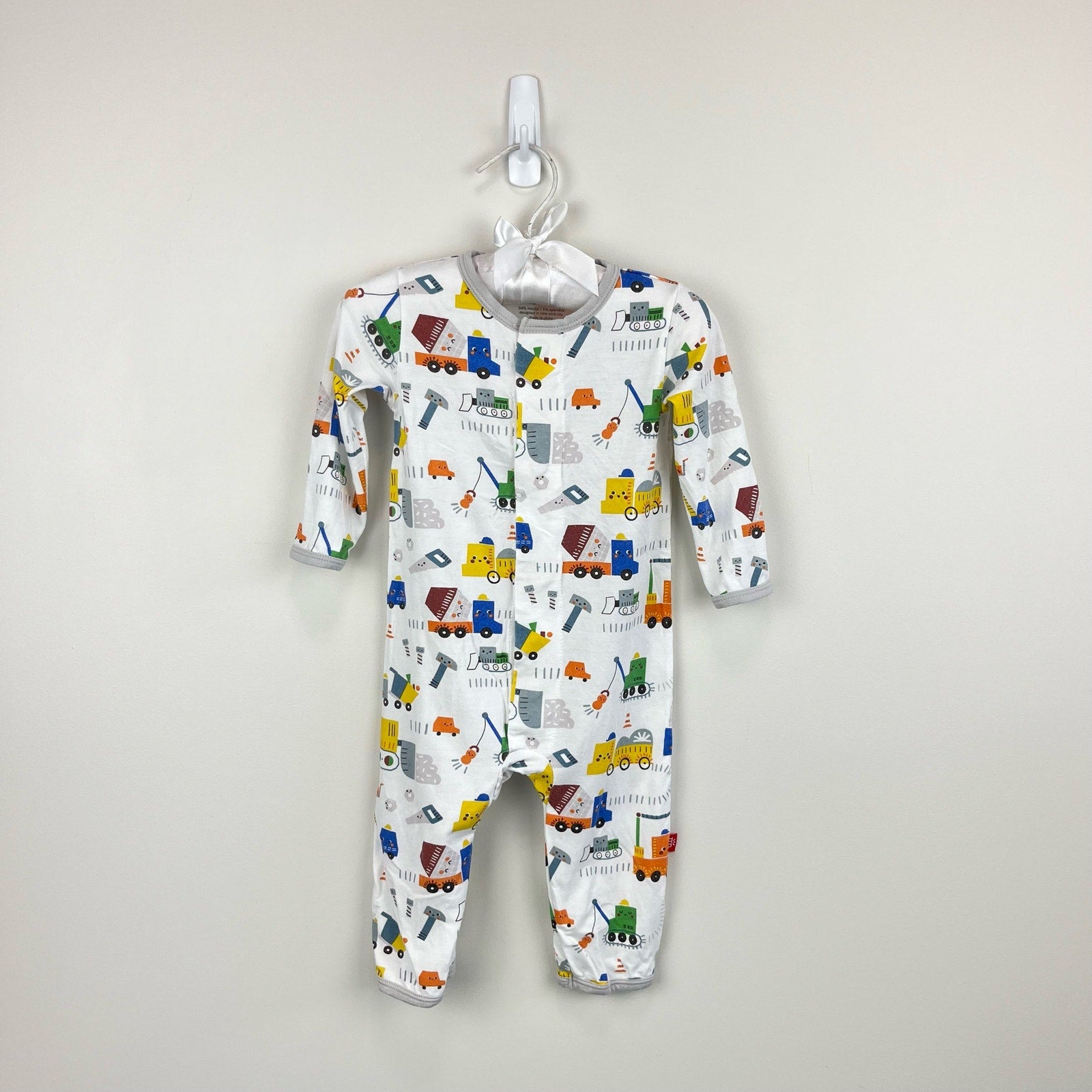 Magnetic Me Construction Site Coverall 3-6 Months