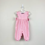 Load image into Gallery viewer, Bella Bliss Pink Corduroy Berkley Overalls 6 Months
