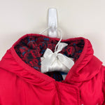Load image into Gallery viewer, Columbia Snuggly Bunny Bunting Down Snow Suit Red 6-12 Months
