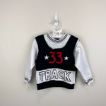 Load image into Gallery viewer, Vintage Carter's 33 Track Jersey Sweatshirt 3T USA
