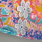 Load image into Gallery viewer, Lilly Pulitzer Infant Shift Dress Light Iris Blue Written in the Sun QR 12-18 Months
